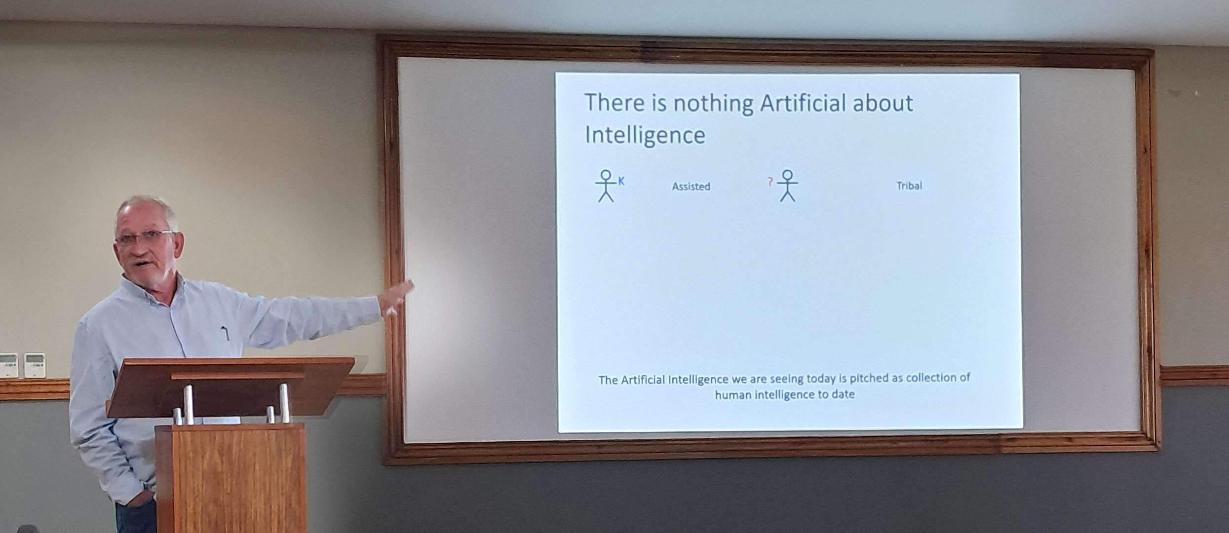 John Megannon on the topic Artificial Intelligence It’s a Human Thing